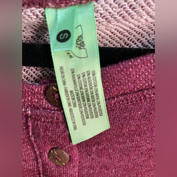 Honeydew USA Women's Burgundy Sweatshirt - Picture 2 of 6